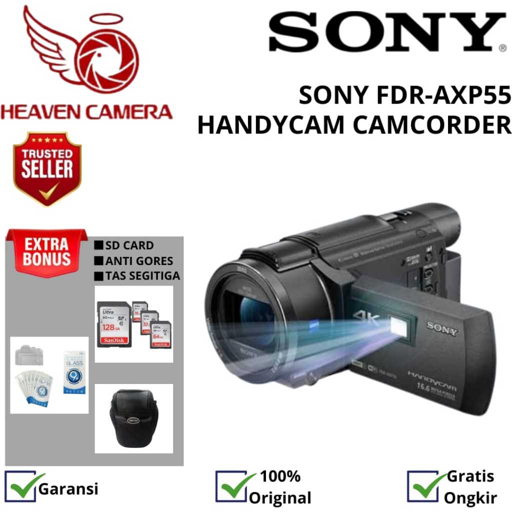 SONY FDR-AXP55 4K HANDYCAM / SONY FDR-AXP55 / HANDYCAM SONY FDR-AXP55 / SONY AXP55