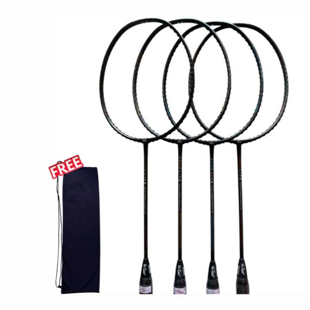 Raket Badminton Hiqua Lite 5U Max Tension 32 Lbs Original