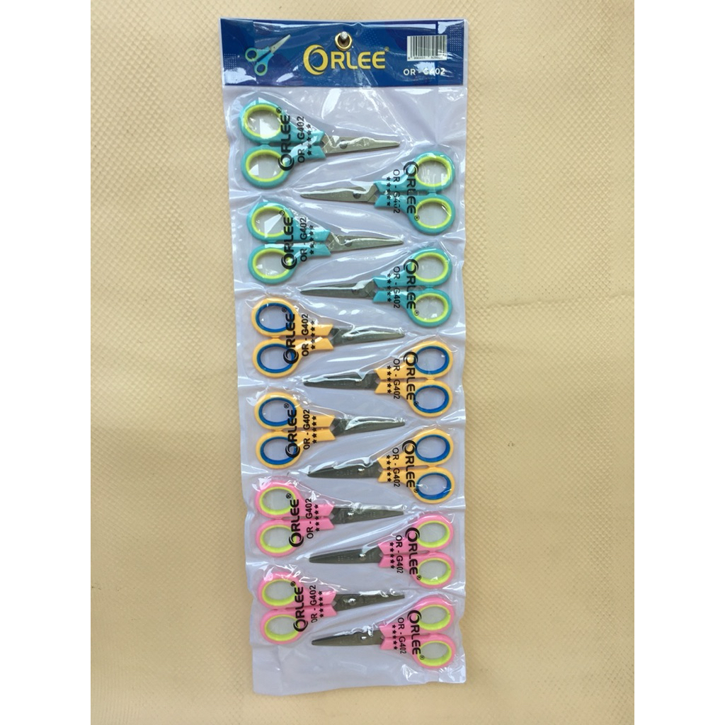 

Gunting Renteng Kecil Orlee, Gunting Renteng Warna Pastel, Gunting Murah 12 pcs
