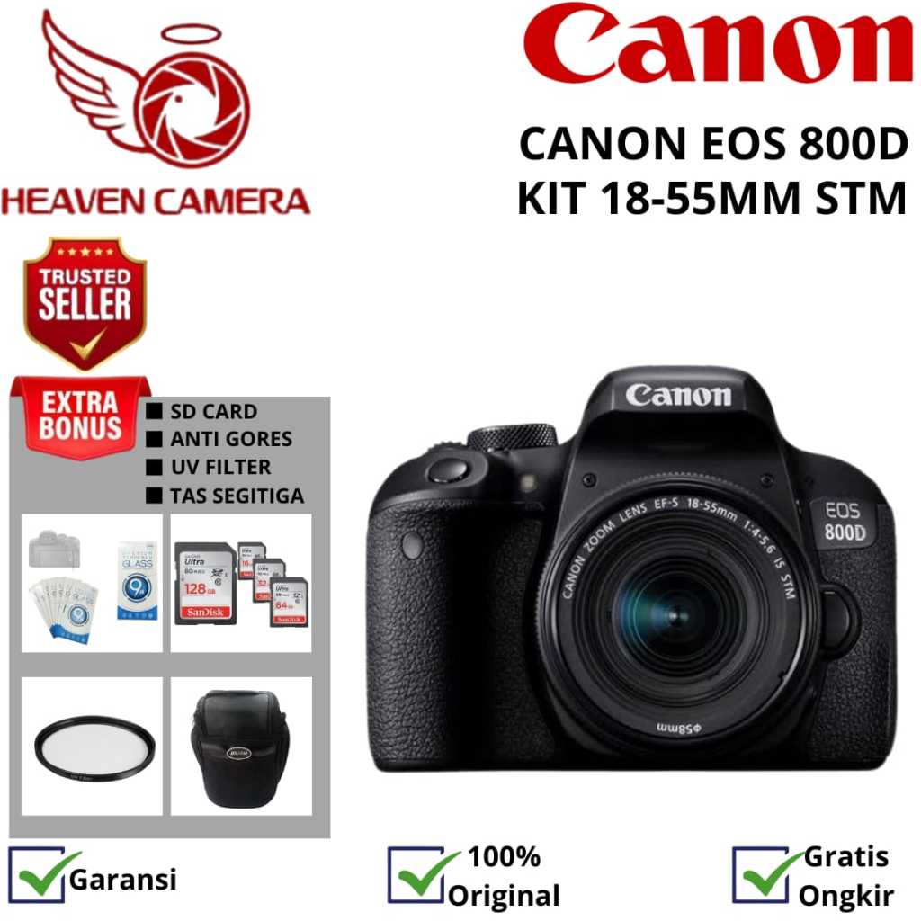 CANON EOS 800D KIT 18-55MM / CANON 800D KIT 18-55MM / CANON 800D