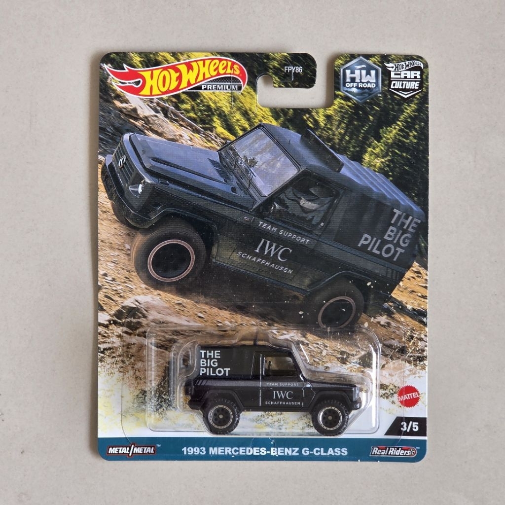 Hot Wheels Premium 1993 Mercedes Benz G-Class Car Culture