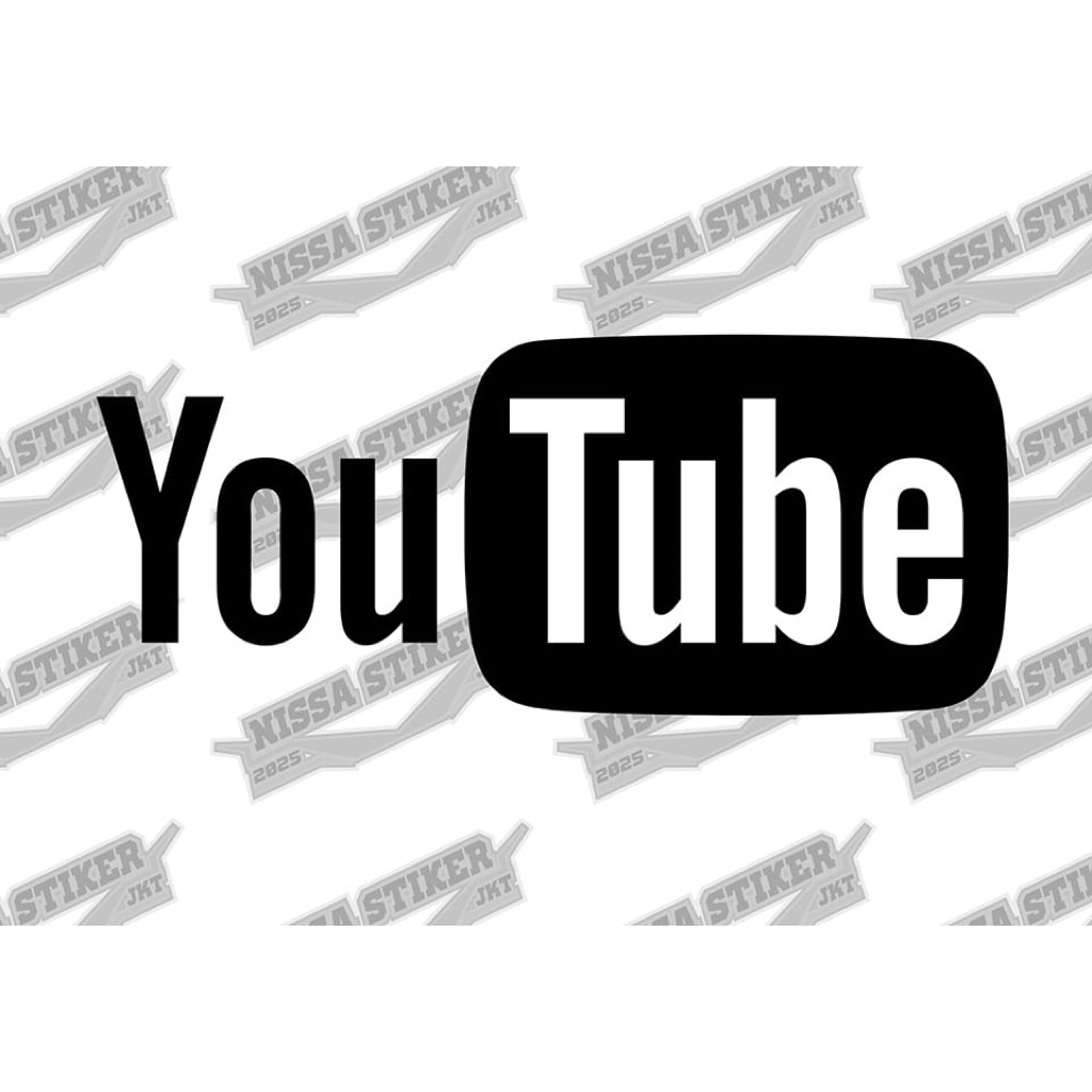 

Stiker cutting YouTube 1 stiker murah berkualitas