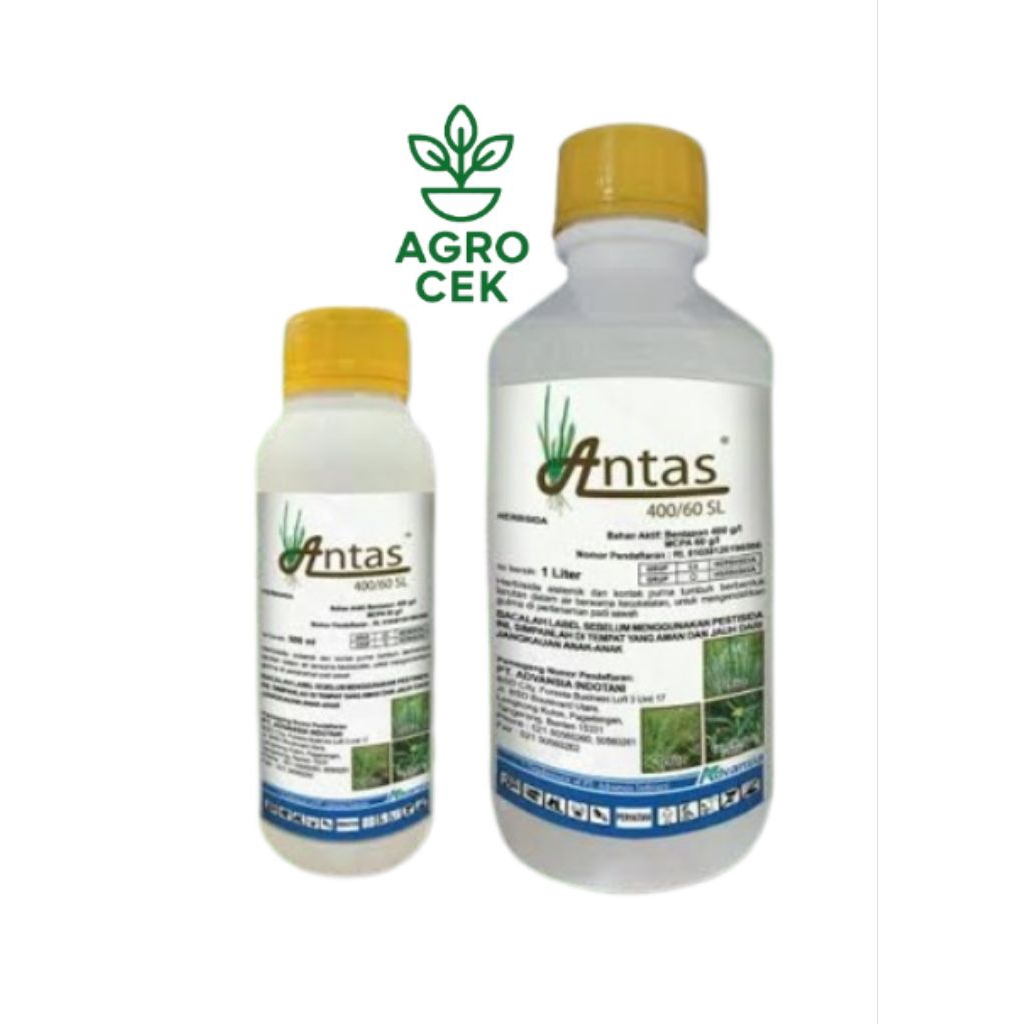 herbisida antas 400/60 g/l herbisida purna tumbuh selktif tanaman padi