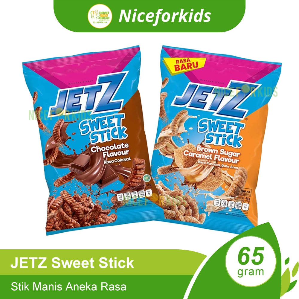 Jetz Sweet Stick 65g (1pcs) / Jetz Cemilan Stick Cokelat