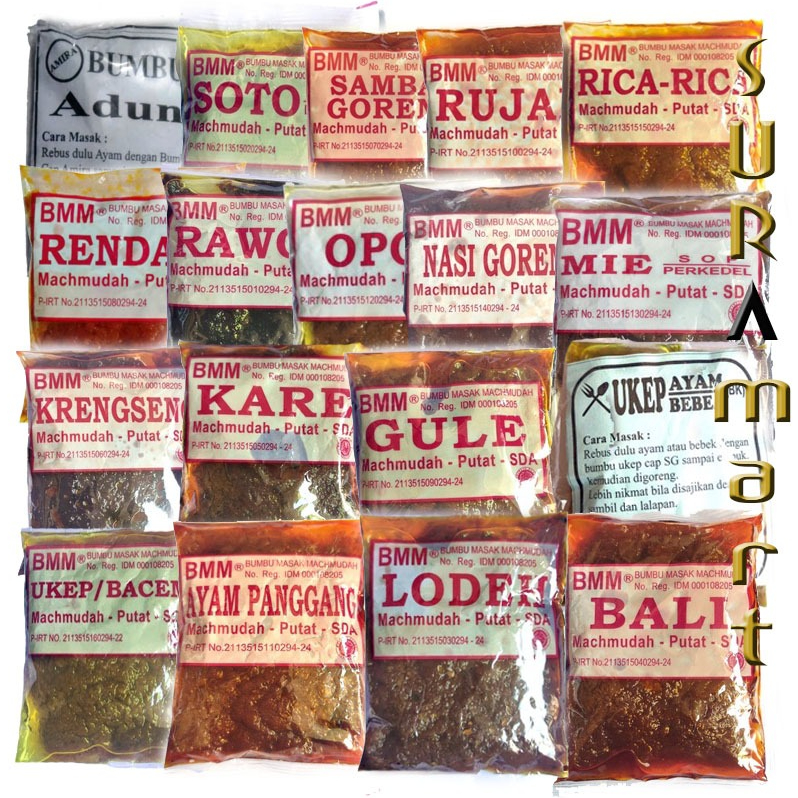 

(1 sachet) BMM Machmudah Bumbu Masak Bumbu Instant Terlaris dan Termurah