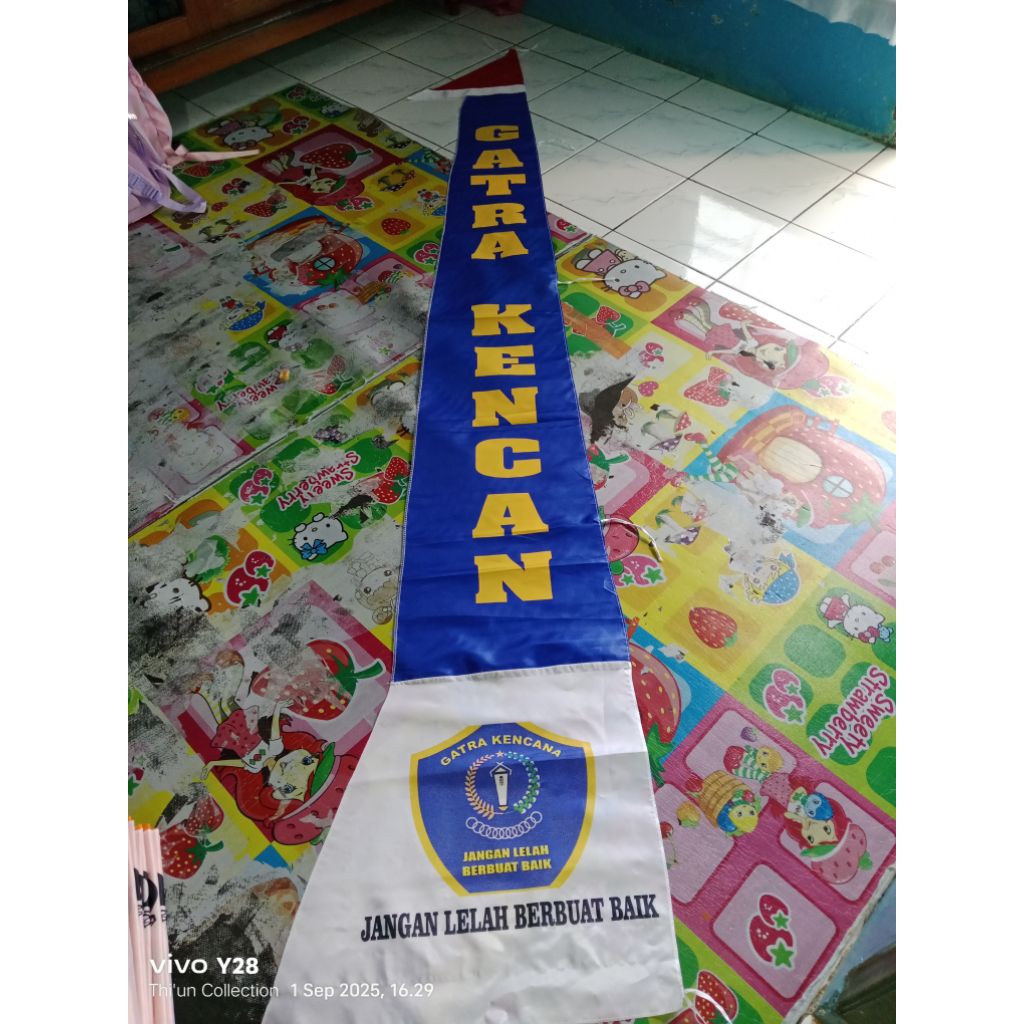 Stellarspace16 Umbul-Umbul Custom Reques Sablon Logo&Tulisan