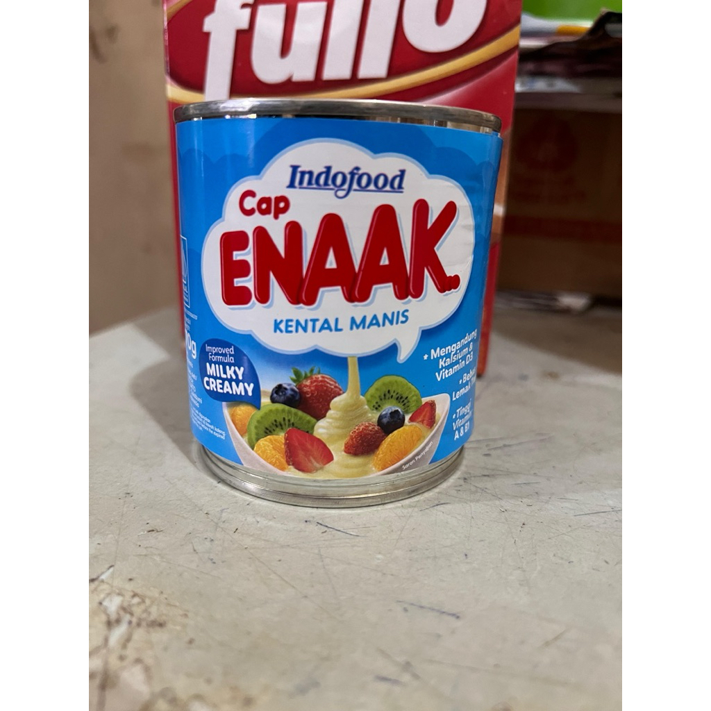 

Susu Kental Manis Cap Enak Kemasan Kaleng 370gr