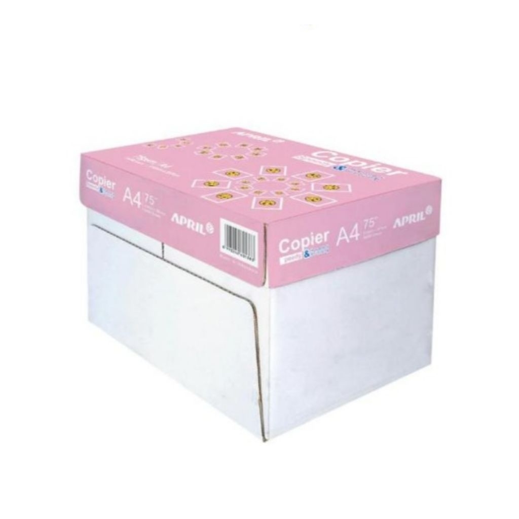 

KERTAS FOTOCOPY/ HVS / A4 75 GSM MERK APRIL (1 DUS) TERMURAH