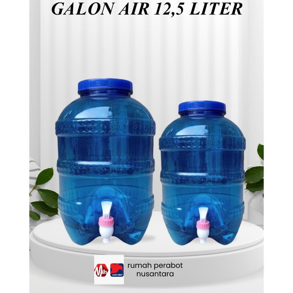 GALON KRAN 12.5LITER/KRAN AIR MINUM DISPENSER CUCI TANGAN.SERBAGUNA GALON DISPENSER PORTABLE