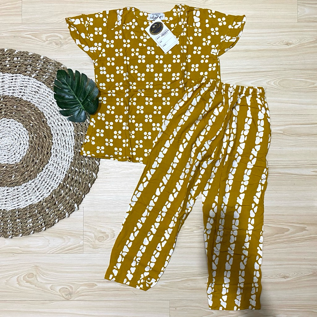 CP Batik Luza Anak tanggung tangan susun Size XL (10_11thn)