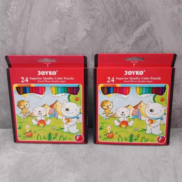 

Pensil Warna 24 Joyko CP-24PB (1 Set)