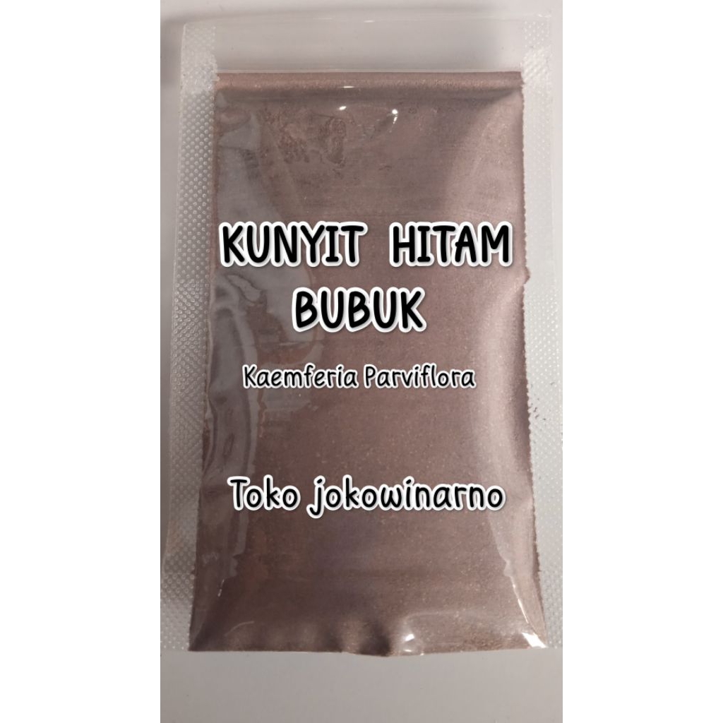 Kunyit Hitam Bubuk Halus isi 10gr ( Kaemferia Parviflora)