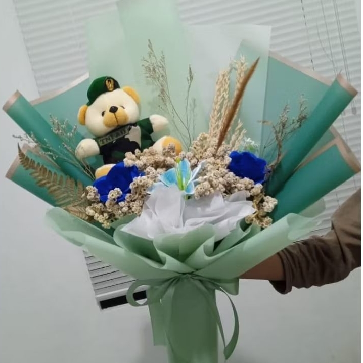 Buket Boneka Profesi TNI | Boneka TNI