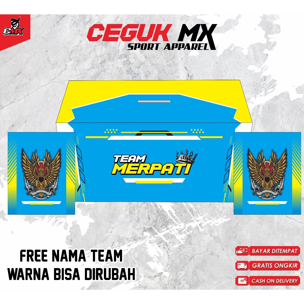 KERODONG MERPATI 05 FULL PRINTING CUSTOM