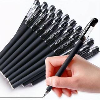 

(sko) Pena Pulpen Gel Tabung Jarum GP-380 0,5mm Tinta Hitam Penuh bolpoin alat tulis stationery sekolah bolpen pen premium