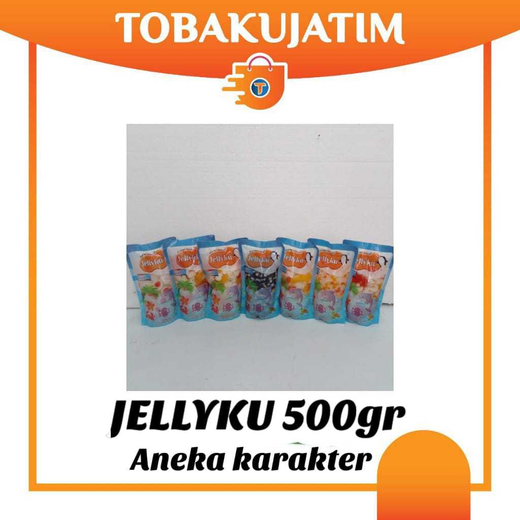 

Jelly Mutiara JELLYKU Pelangi 500gr rasa tawar
