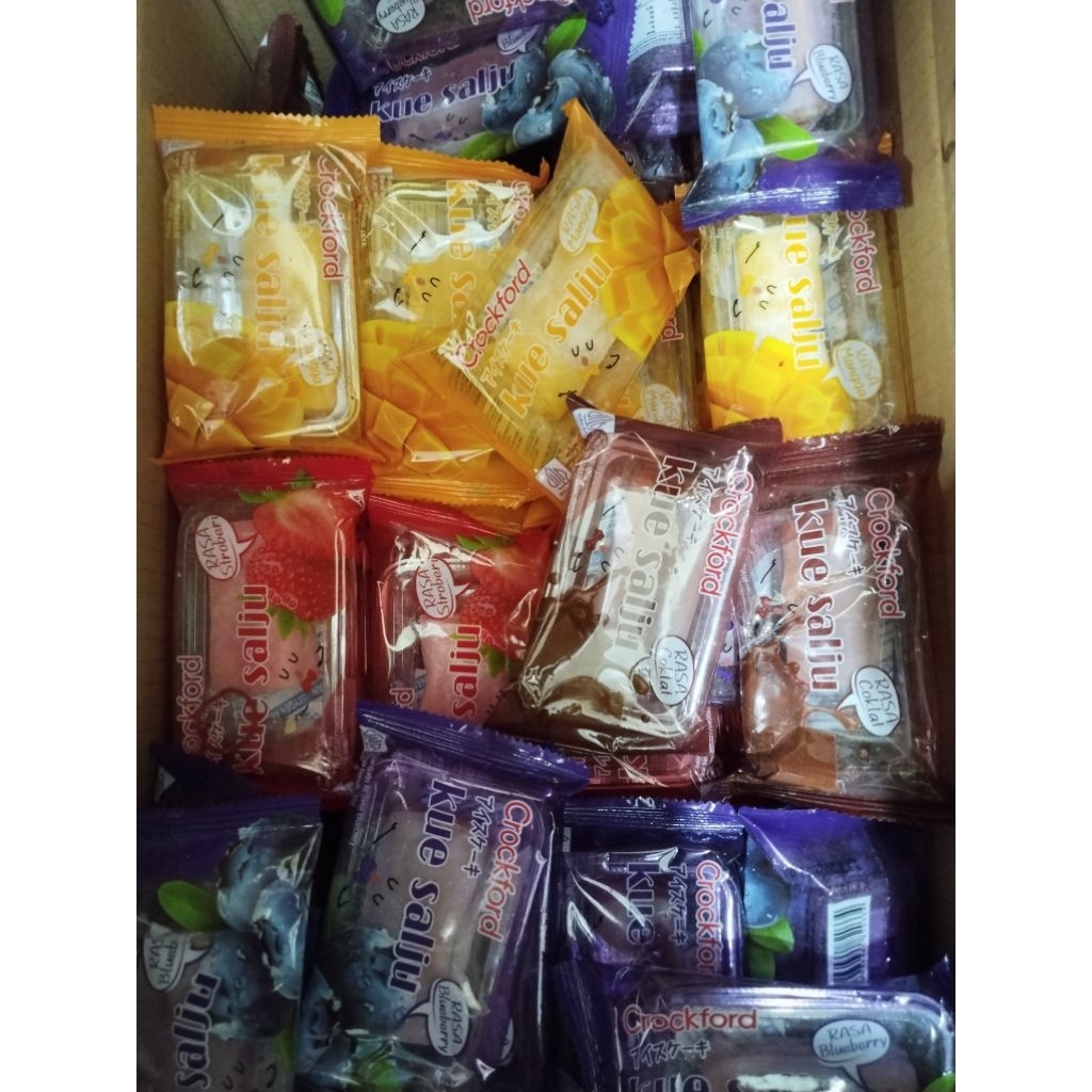 

Kue Salju Crockford Mix Varian Rasa isi 5 Pcs