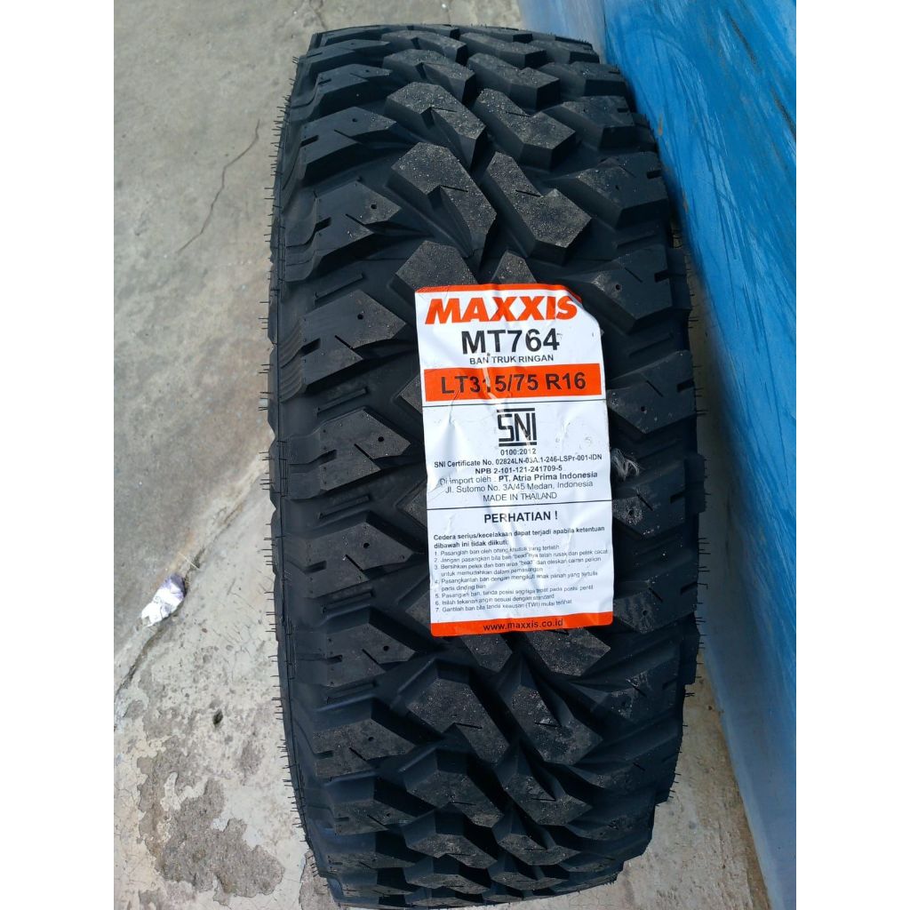 Ban Mobil Tambang Ukuran 315 75 R16 Merk Maxxis MT 764