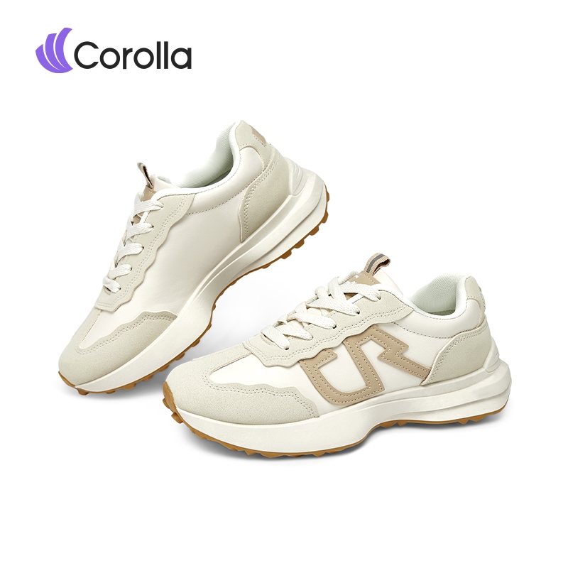 COROLLA Sepatu Sneakers Wanita Sport Shoes Cokelat COX3323405