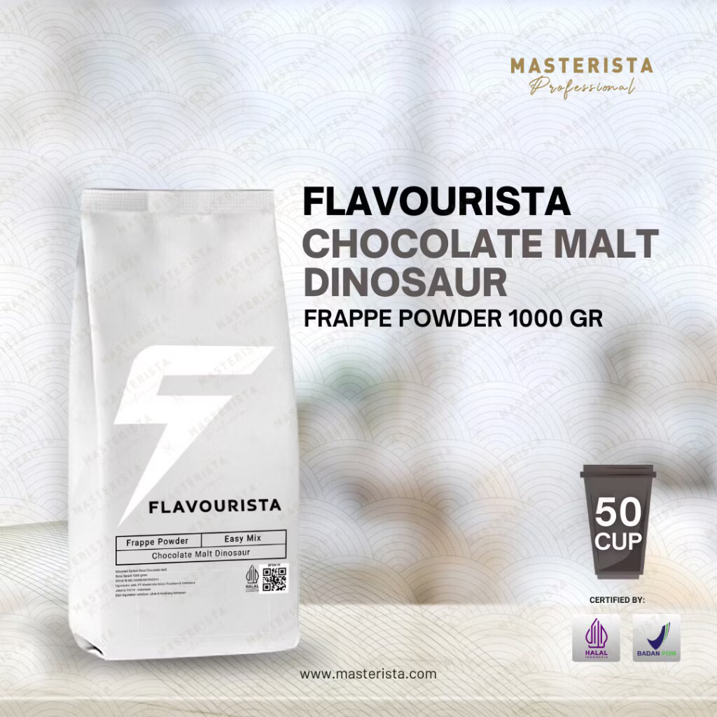 

Flavorista Powder Chocolate Malt Dinosaur 1KG