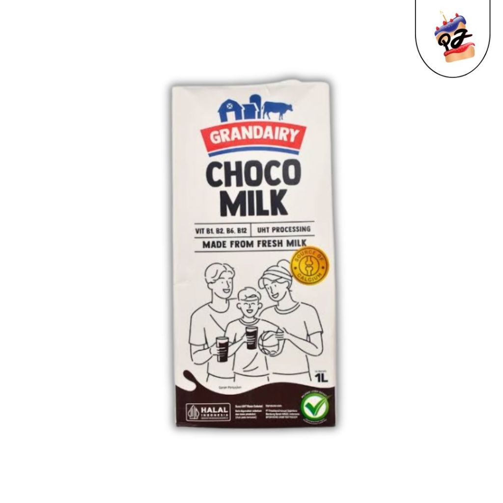 

SUSU CAIR UHT GRANDAIRY CHOCOMILK 1L