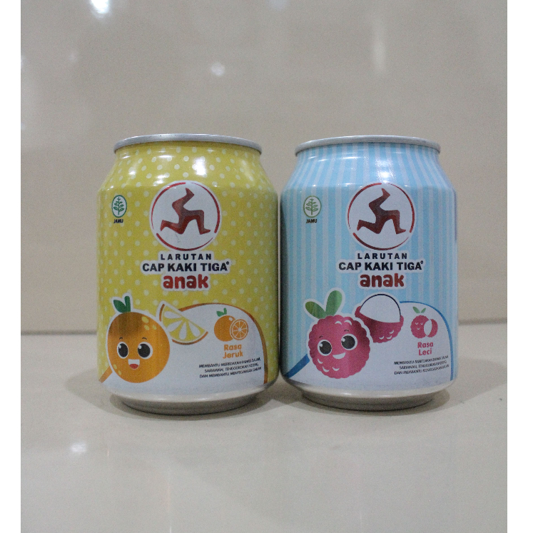 

Larutan Penyegar Cap Kaki Tiga Anak 238 ML