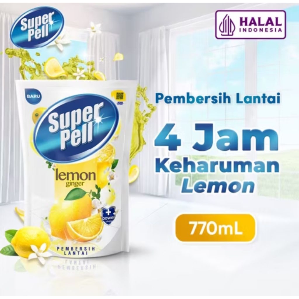 superpell lemon ginger 770ml