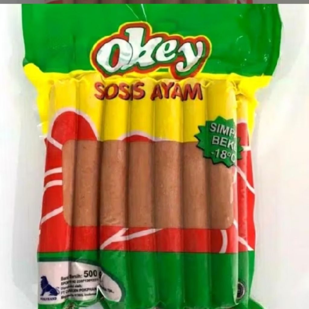

sosis ayam okey 500 gram
