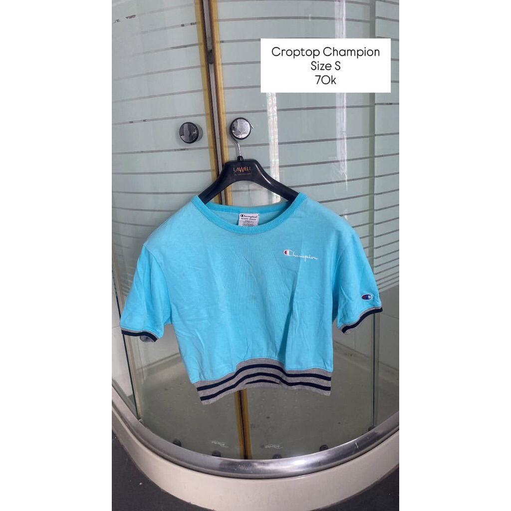 PRELOVED CROPTOP CHAMPION