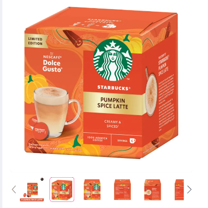 

Dolce Gusto Starbucks Pumpkin Spice Latte