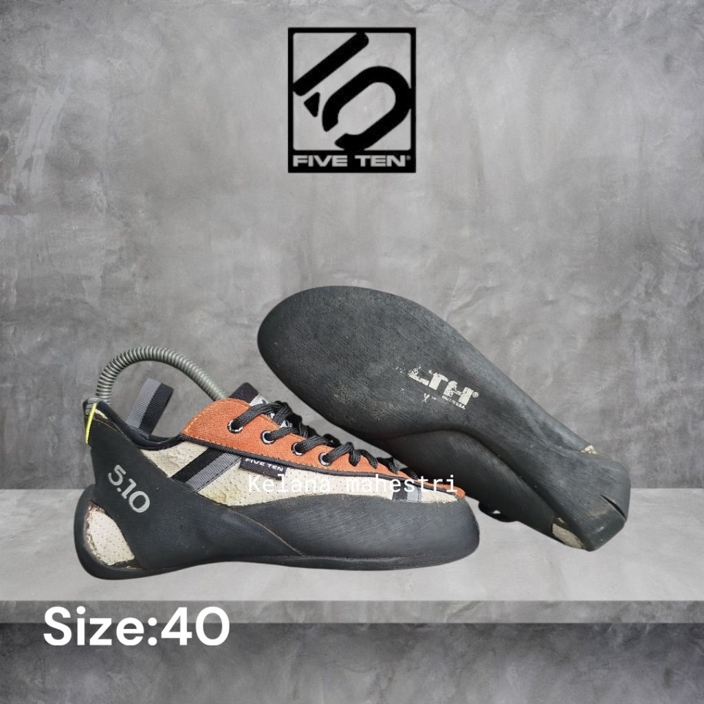 sepatu panjat Five ten climbing shoes ll size 40 sepatu panjat fiveten