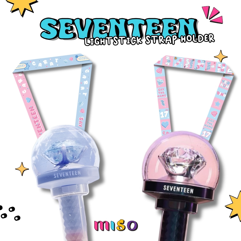 Seventeen Carbong Strap Holder / Tali Lightstick / Lightstick Strap Seventeen / Caratbong LS Sevente