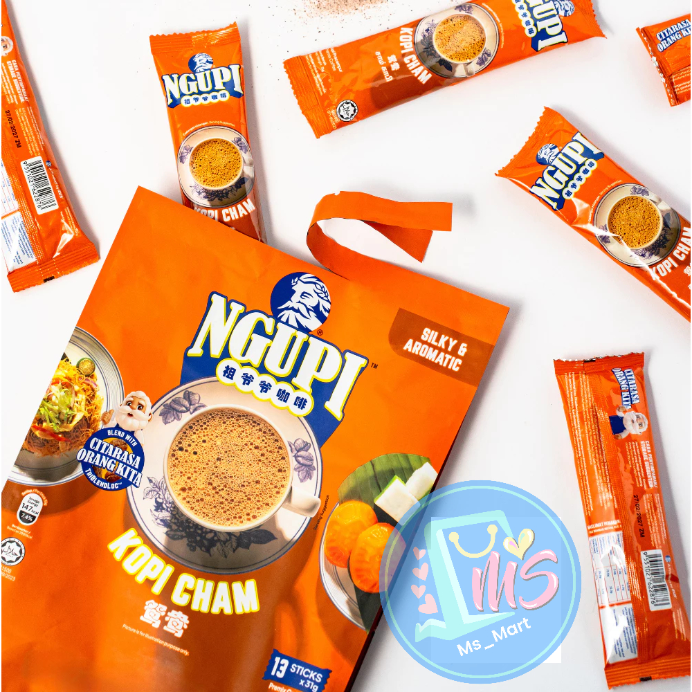 

Kopi Cham ZUS Ngupi Coffee (31 g x 13 sachet)