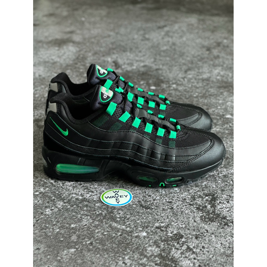 Nike Air Max 95 OG Big Bubble Black Green 100% Original BNIB