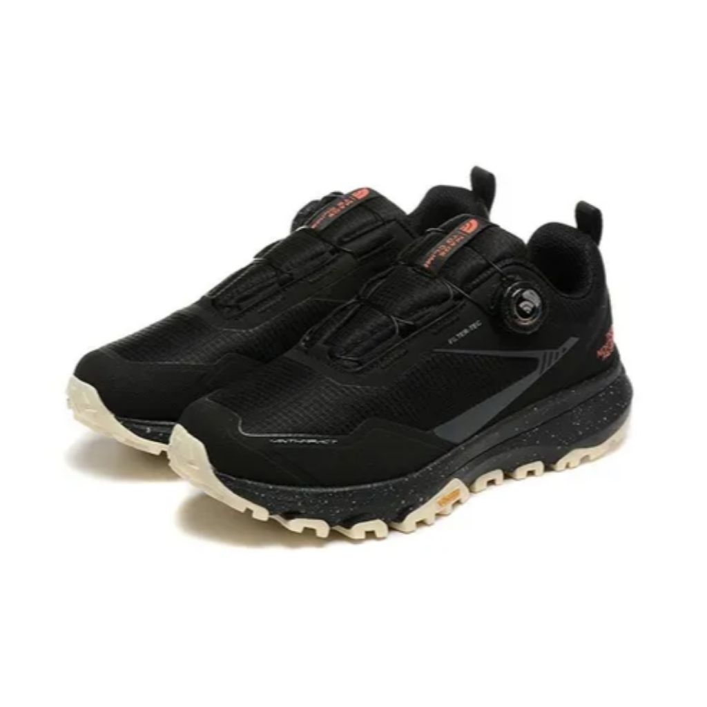 Sepatu Hiking The North Face Ultra Fastpack 3 GTX Black/Orange/Cream