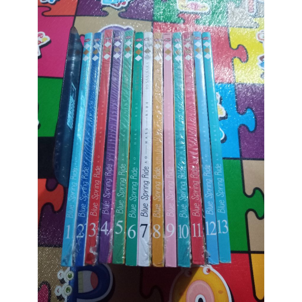 Set Blue Spring Ride 1 - 13 End Bekas