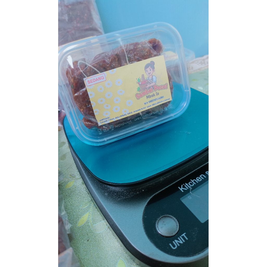 

SAMBAL PECEL MBAK IS 500 GRAM