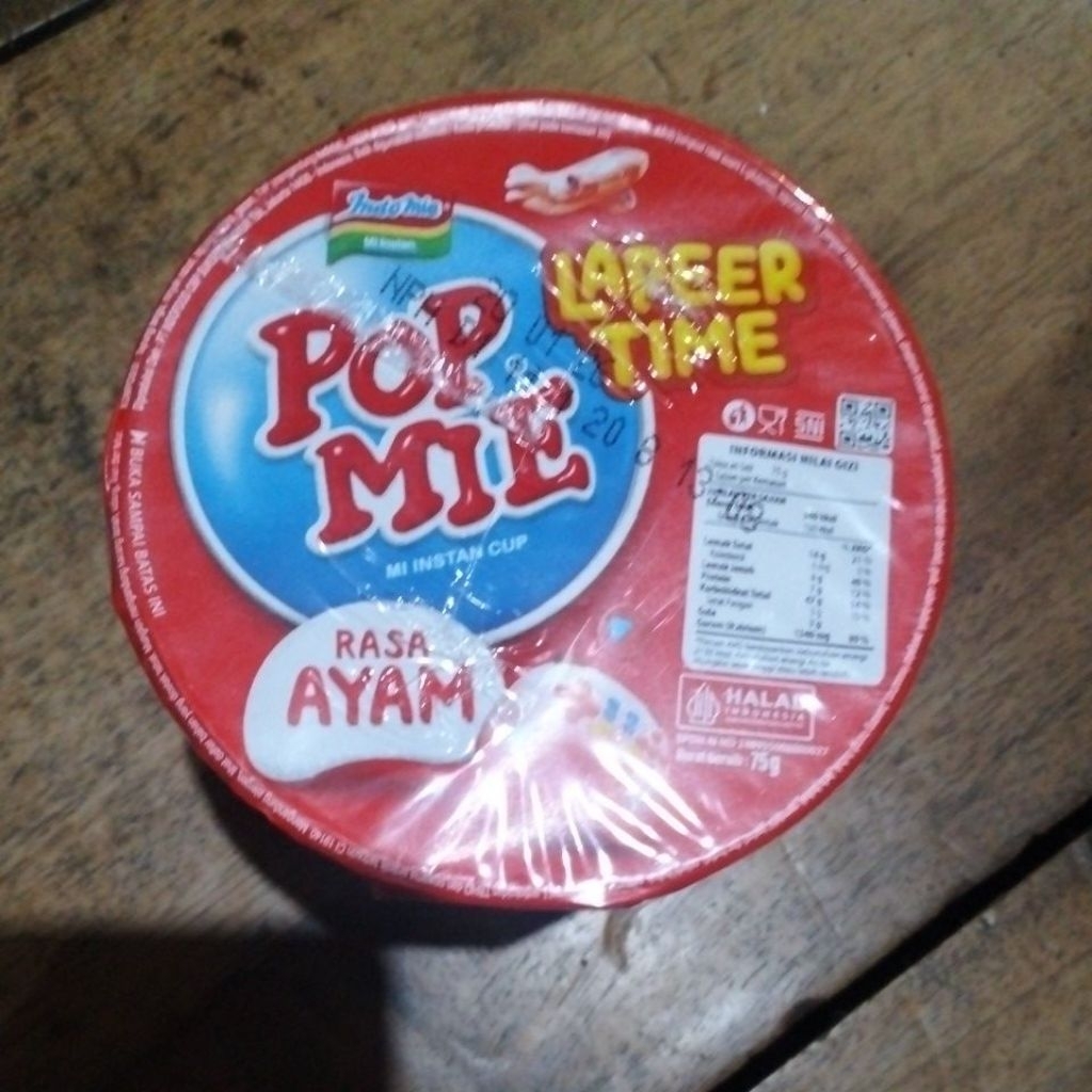 

pop mie rasa ayam