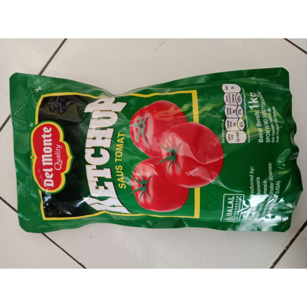 

delmonte tomat ketchup isi 1kg