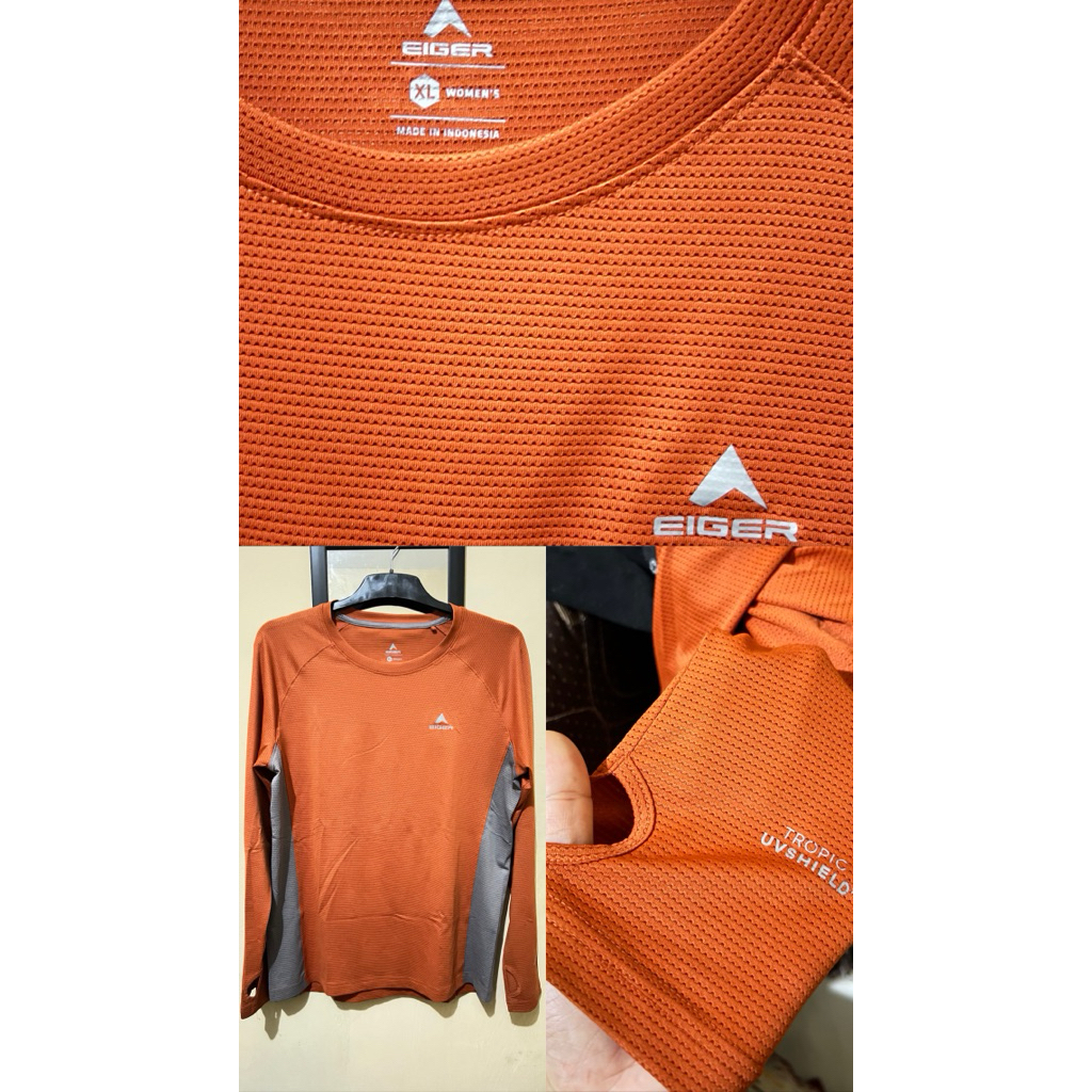 Preloved jacket outdoor/baselayer/topi outdoor/eiger