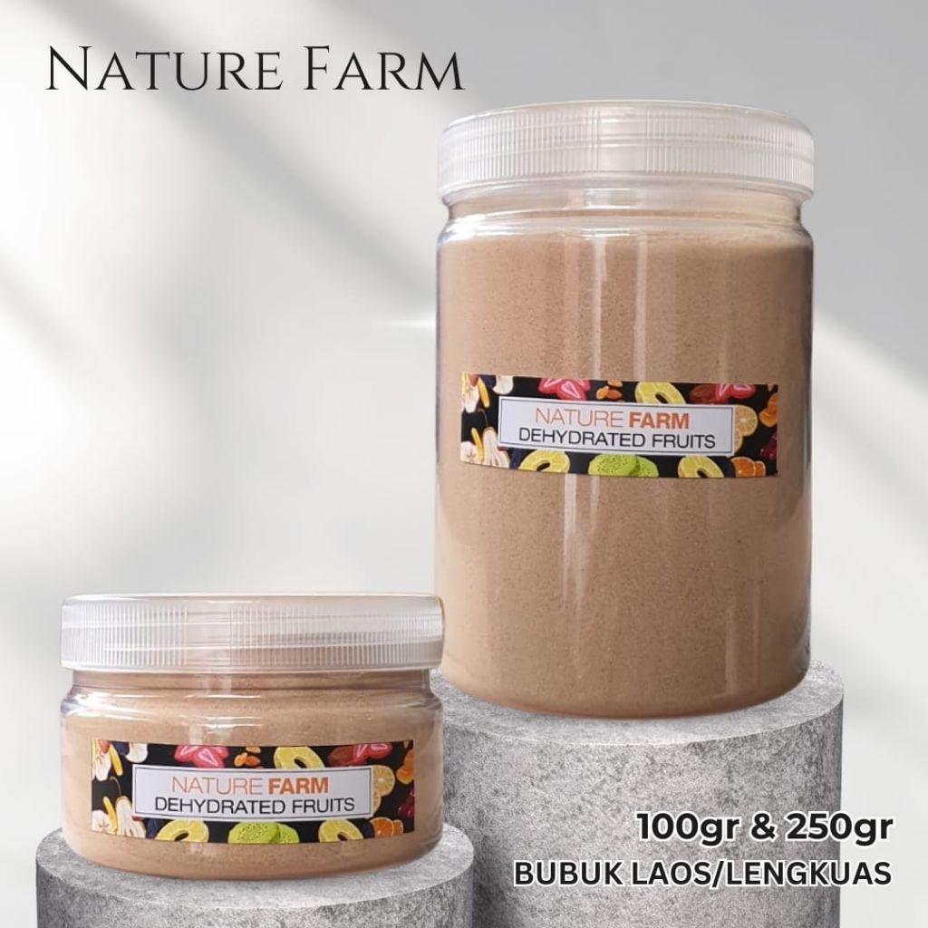 

Nature Farm Premium Laos / Lengkuas Bubuk organik murni tanpa campuran