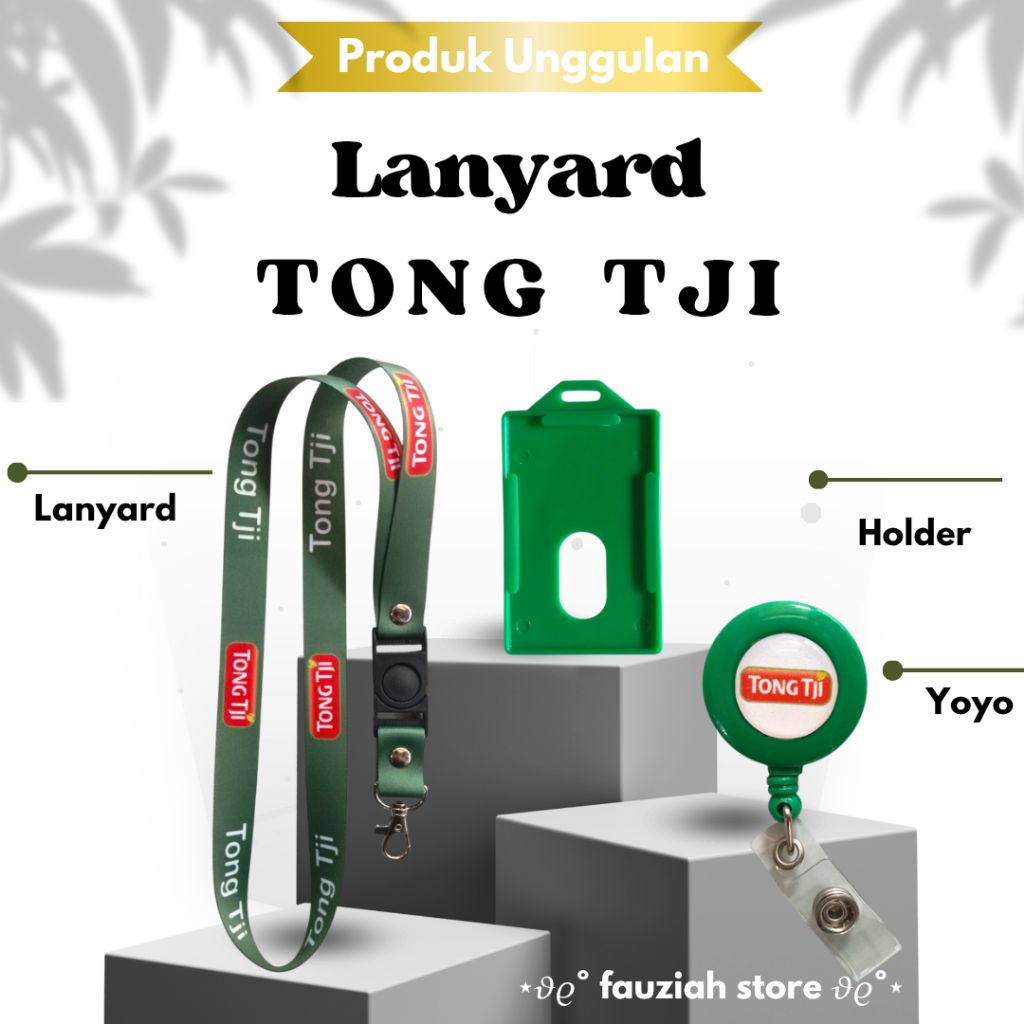 

READY! TALI ID CARD TONG TJI / LANYARD TONG TJI TERMURAH!!!