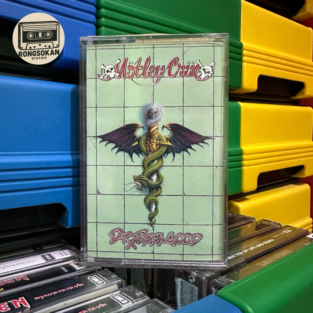 Kaset Pita Import MOTLEY CRUE DR. FEELGOOD (ELEKTRA)