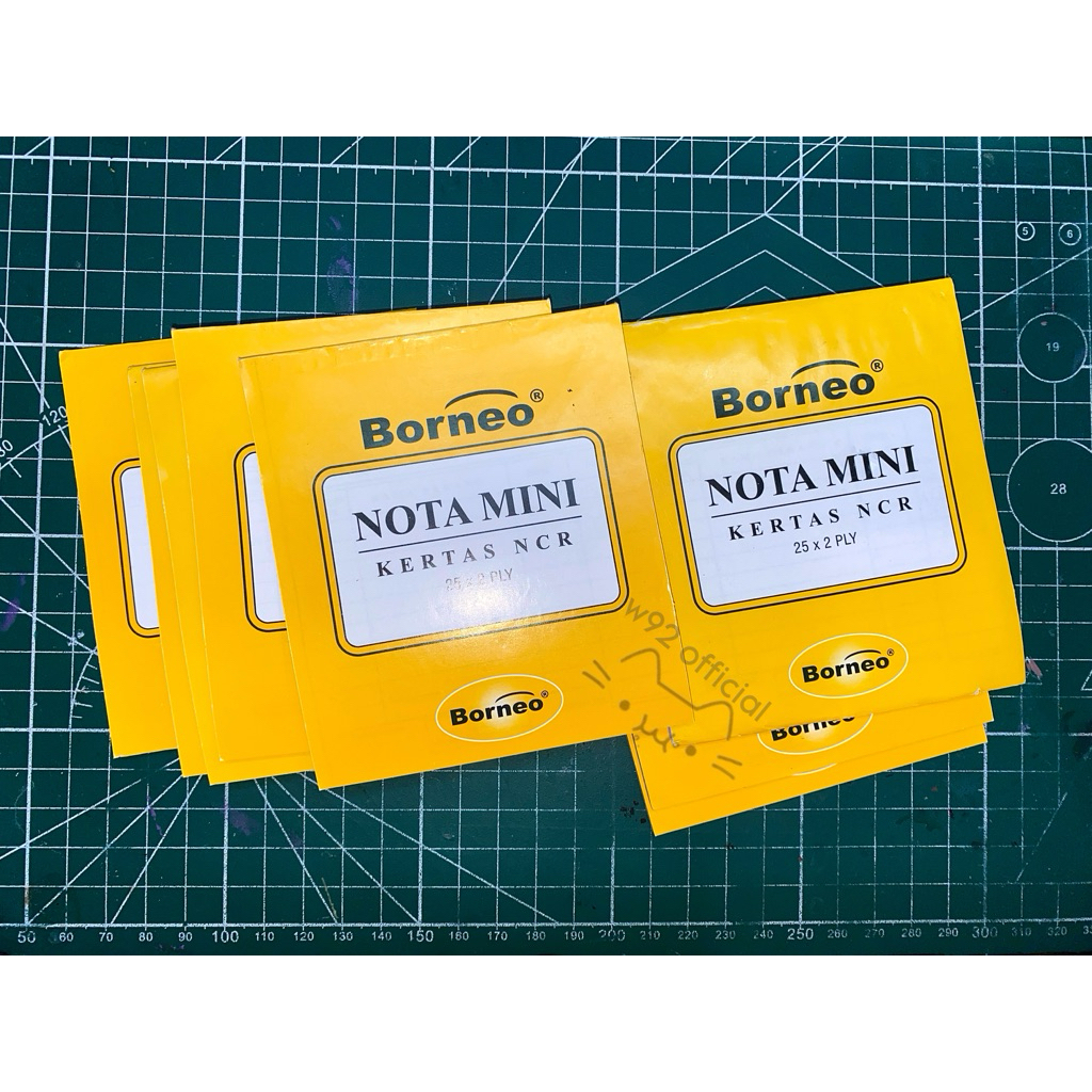 

Nota Kontan Mini NCR Borneo 2ply x 25