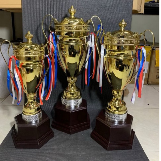 Trophy Cup Metal/Piala Bergilir Ukuran Besar Tinggi 62 Cm Terbaru