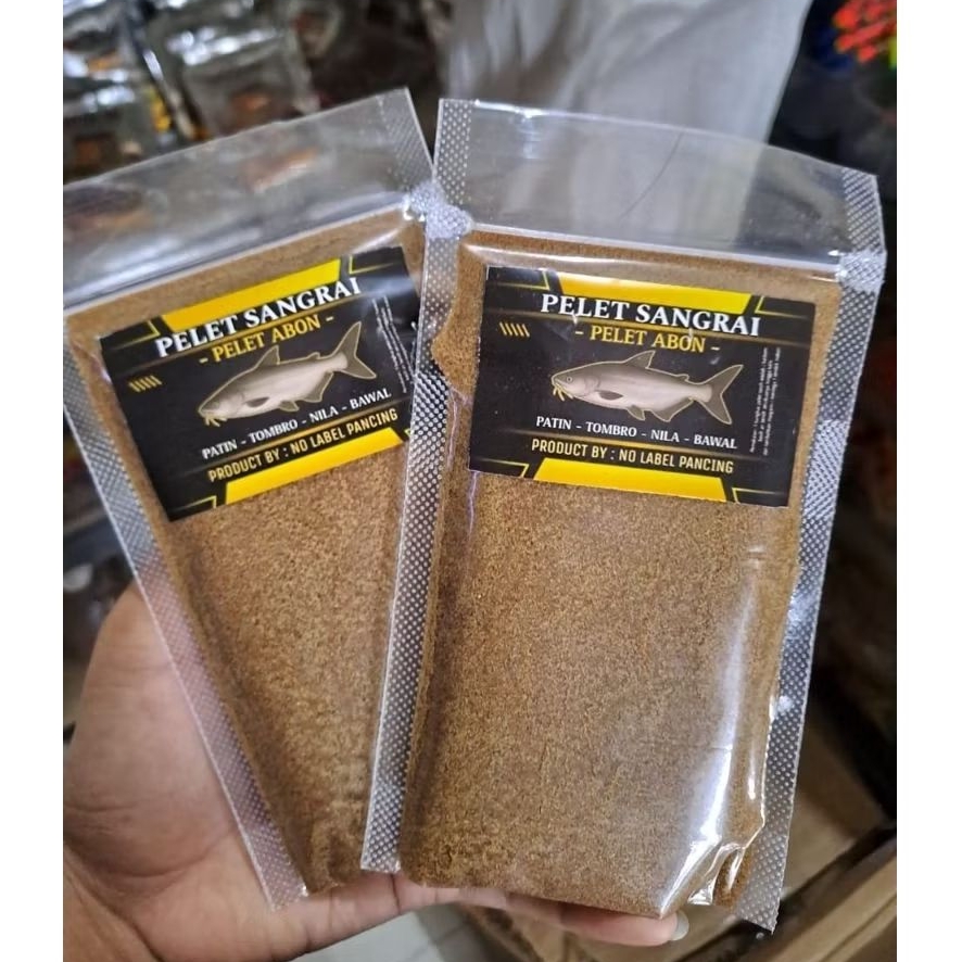 PELET SANGRAI / PELET ABON NO LABEL PANCING PRAKTIS SIAP PAKAI