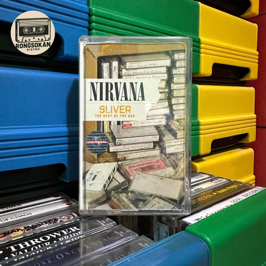 Kaset Pita NIRVANA SLIVER THE BEST OF THE BOX (UMI)