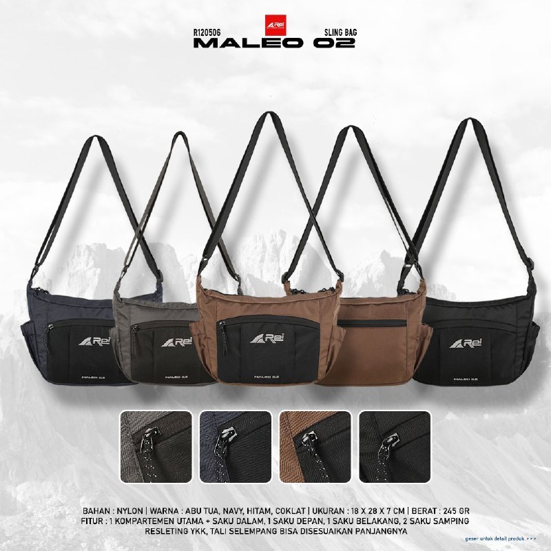 Tas Selempang Pria Arei Maleo 0.2 Arei Outdoorgear