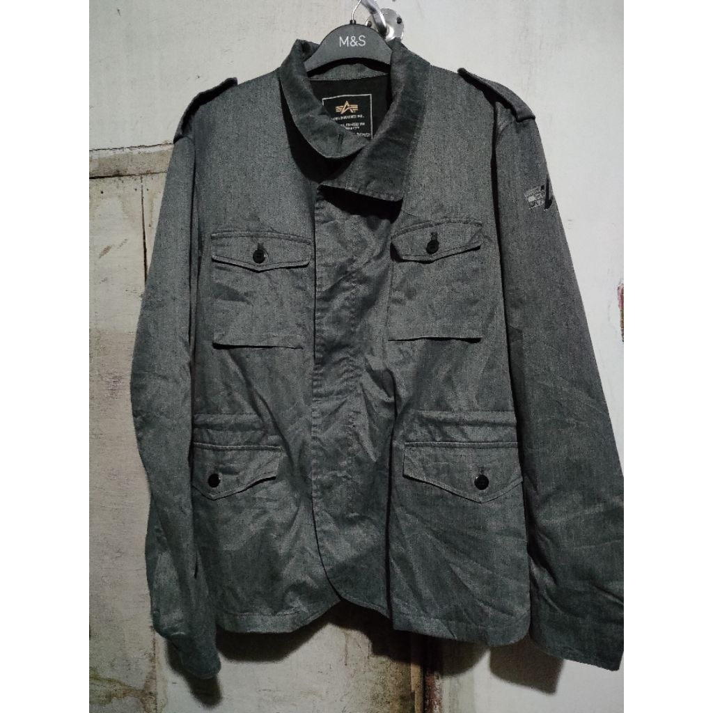 jaket biasa M65 ALPHA INDUSTRIES