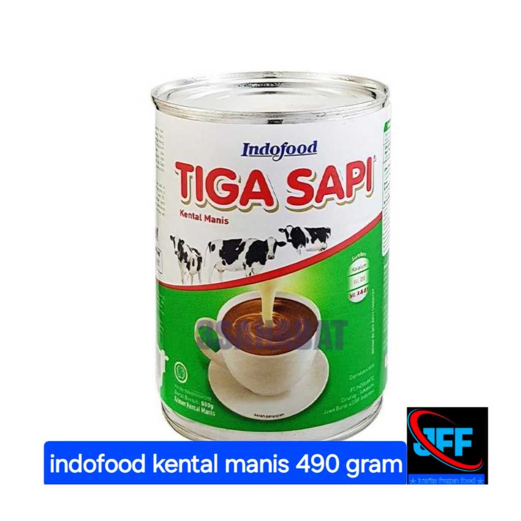 

Indofood TIGA SAPI kental manis 490g